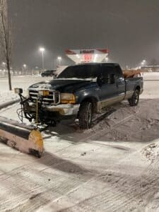 Commercial Snow Removal and Ice Management with From The Ground Up